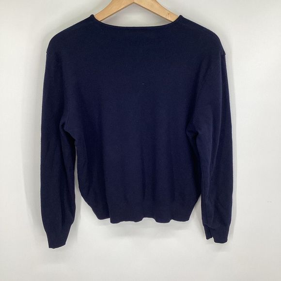 Ralph Lauren Navy Blue Cardigan Size L - Picture 2 of 5